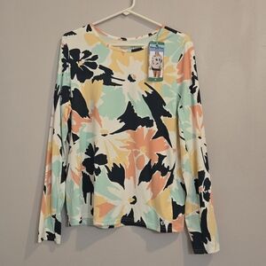 Hang Ten Sunray Long Sleeve Sun Tee XL New With Tags